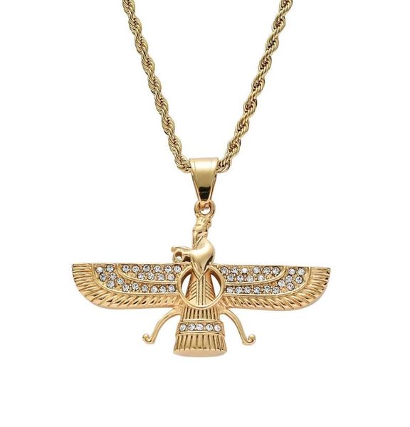 hip hop zoroastrianism diamonds pendant necklaces for men women luxury zoroastrian parsee pendants stainless steel gold silver nec8356316
hip hop zoroastrianism diamonds pendant necklaces for men women luxury zoroastrian parsee pendants stainless steel gold silver nec8356316