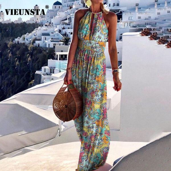 dresses 2021 summer boho floral print long party dress women elegant halter sleeveless maxi dress spring backless hollow out dresses 2xl, Black;gray
dresses 2021 summer boho floral print long party dress women elegant halter sleeveless maxi dress spring backless hollow out dresses 2xl, Black;gray