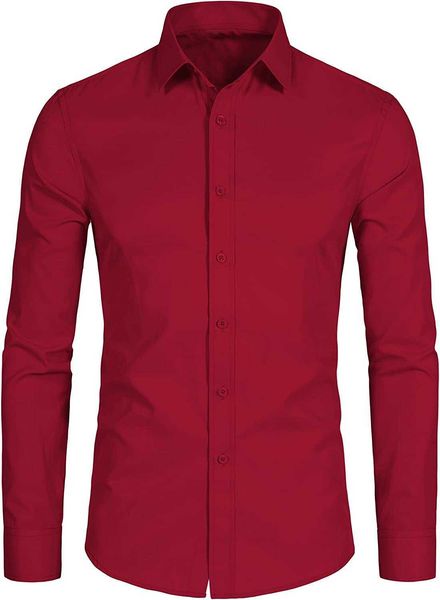button delcarino men's long shirt sleeve solid fit casual business dress shirt hoy4, White;black
button delcarino men's long shirt sleeve solid fit casual business dress shirt hoy4, White;black
