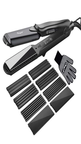 4in1interchangeable plates fast hair straightener flat iron electric ceramic curler crimper corrugated wave styling 2202225904495
4in1interchangeable plates fast hair straightener flat iron electric ceramic curler crimper corrugated wave styling 2202225904495