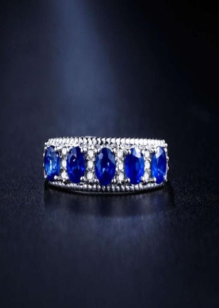 hbp fashion luxury selling ring for women039s copper plated platinum blue spinel hand ornament5969716, Silver
hbp fashion luxury selling ring for women039s copper plated platinum blue spinel hand ornament5969716, Silver