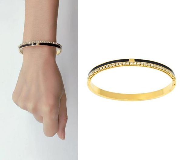 2022 elegant classic crystal cuff bangles bracelets for women gold color simple femal opening bangles wedding jewelry accessori8469074, Black
2022 elegant classic crystal cuff bangles bracelets for women gold color simple femal opening bangles wedding jewelry accessori8469074, Black