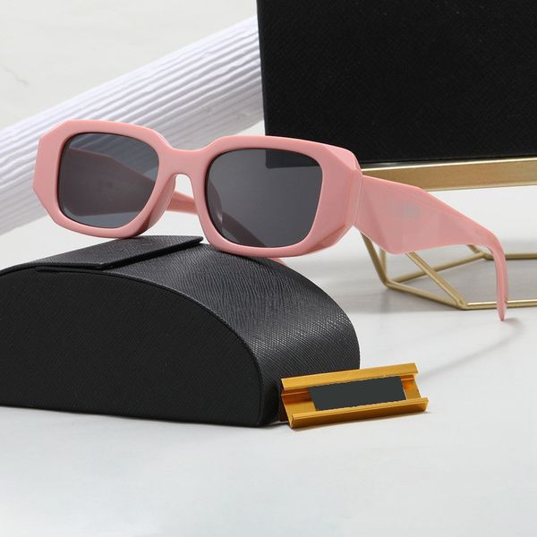

Designer Polarized Sunglasses Eyewear Goggles for Mens Womens Ladies Luxury Lentes UV400 Anti-reflection Full Frame Summer Sports Beach Holiday Shades Pink Black