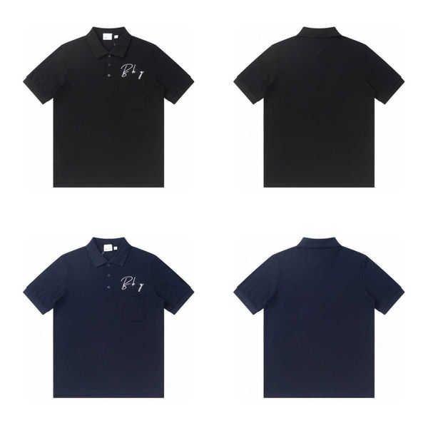 burberrsss summer new lapel signature embroidery polo shirt short sleeve spring and summer fit men and women polo shirt, White;black
burberrsss summer new lapel signature embroidery polo shirt short sleeve spring and summer fit men and women polo shirt, White;black