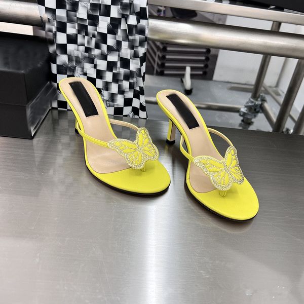 2023 designer shoe womens sandals slide the designer's slippers sandals luxury sandals the butterfly diamond high-heeled sandals women, Black
2023 designer shoe womens sandals slide the designer's slippers sandals luxury sandals the butterfly diamond high-heeled sandals women, Black