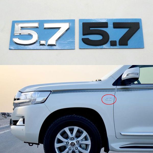 5.7 emblem wing door side marks letter badge logo sticker decal for toyota land cruiser
5.7 emblem wing door side marks letter badge logo sticker decal for toyota land cruiser