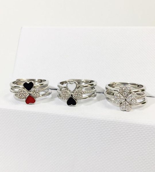stainless steel ladies 3 piece ring set clover women sweet four leaf ring three color heart ring for women6186154, Golden;silver
stainless steel ladies 3 piece ring set clover women sweet four leaf ring three color heart ring for women6186154, Golden;silver