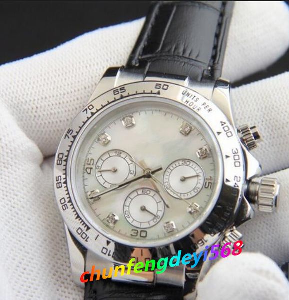 7 style mens watch white dial cal.7750 movement 40mm bp maker sapphire automatic chronograph thin case watches kinetic men wristwatches, Slivery;brown
7 style mens watch white dial cal.7750 movement 40mm bp maker sapphire automatic chronograph thin case watches kinetic men wristwatches, Slivery;brown