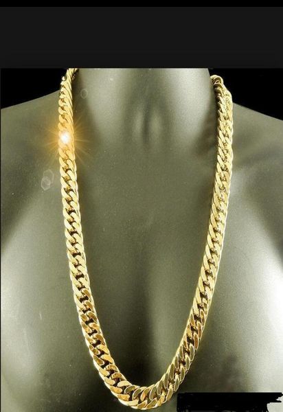 fine wedding jewelry 24k real yellow gold finish solid heavy 11mm xl miami cuban curn link necklace chain package9363384, Silver
fine wedding jewelry 24k real yellow gold finish solid heavy 11mm xl miami cuban curn link necklace chain package9363384, Silver
