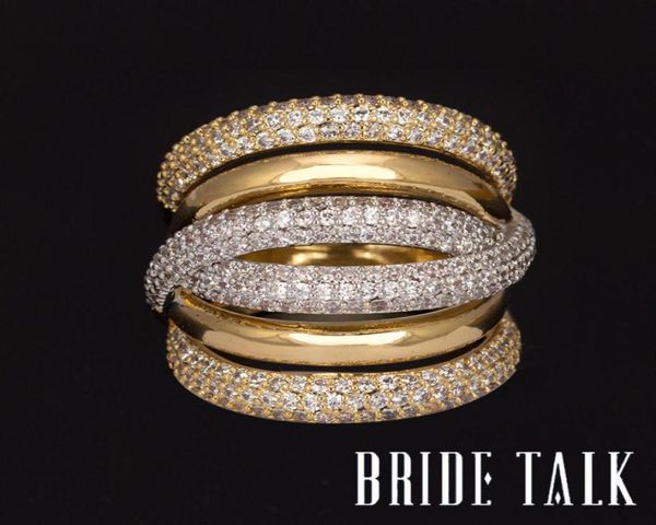bride talk luxury women ring aaa cubic zirconia shiny crystal multilayered design fashion jewelry for wedding party dating gift1491889, Silver
bride talk luxury women ring aaa cubic zirconia shiny crystal multilayered design fashion jewelry for wedding party dating gift1491889, Silver
