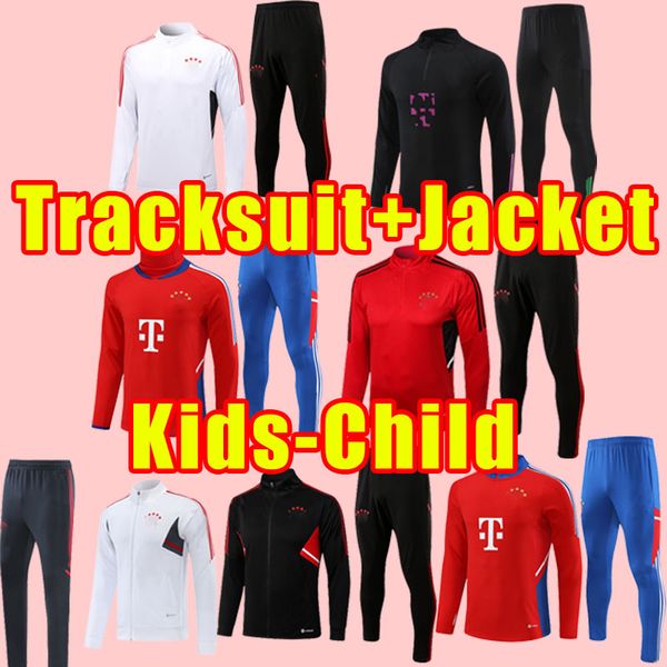 child kids soccer tracksuits 22 23 bayern munich de ligt mane gravenberch sane mazraoui muller davies kimmich tel coman 2022 2023 tracksuit, Black
child kids soccer tracksuits 22 23 bayern munich de ligt mane gravenberch sane mazraoui muller davies kimmich tel coman 2022 2023 tracksuit, Black