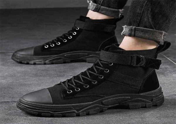 men ankle boots durable breathable canvas boot for men comfortable non slip fashion motorcycle boots man casual autumn shoes man 24246870, Black
men ankle boots durable breathable canvas boot for men comfortable non slip fashion motorcycle boots man casual autumn shoes man 24246870, Black