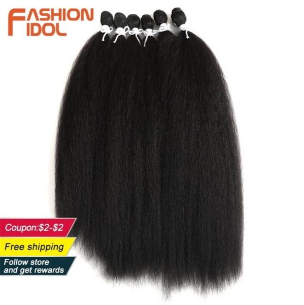 fashion idol 26 inch synthetic hair extensions yaki straight hair bundles 6pcspack ombre brown hair weave bundles 2206159554258, Black;brown
fashion idol 26 inch synthetic hair extensions yaki straight hair bundles 6pcspack ombre brown hair weave bundles 2206159554258, Black;brown