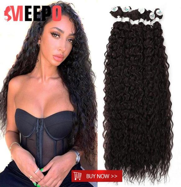 meepo synthetic hair bundles kinky curly hair extensions ombre black 7080cm soft super long weave hairtress 369 pcs fake hair 25084884, Black;brown
meepo synthetic hair bundles kinky curly hair extensions ombre black 7080cm soft super long weave hairtress 369 pcs fake hair 25084884, Black;brown