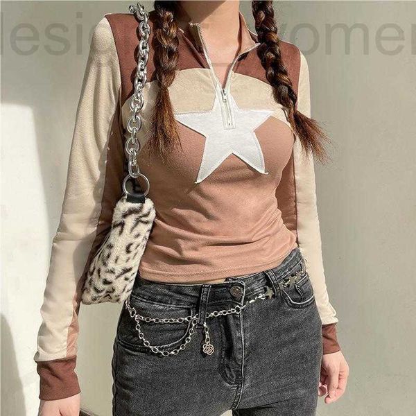 women's t-shirt designer y2k american retro fashion street t shirt women hip hop long sleeve tshirt designer tee streetwear slim womens, White
women's t-shirt designer y2k american retro fashion street t shirt women hip hop long sleeve tshirt designer tee streetwear slim womens, White