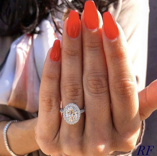 band rings simple 925 sliver sterling oval diamond stone rings for women drilled white z bizuteria anillos gemstone sliver s925 jewelry j230, Silver
band rings simple 925 sliver sterling oval diamond stone rings for women drilled white z bizuteria anillos gemstone sliver s925 jewelry j230, Silver
