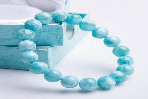 beaded strands drop genuine natural blue larimar gems stretch crystal round bead bracelets for women men 10mm15914407, Black
beaded strands drop genuine natural blue larimar gems stretch crystal round bead bracelets for women men 10mm15914407, Black
