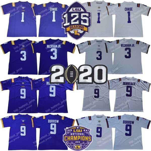 lsu tigers college football jersey 3 odell beckham jr burreaux joe burrow jamarr chase purple 125th jerseys mens stitched shirts, Black
lsu tigers college football jersey 3 odell beckham jr burreaux joe burrow jamarr chase purple 125th jerseys mens stitched shirts, Black