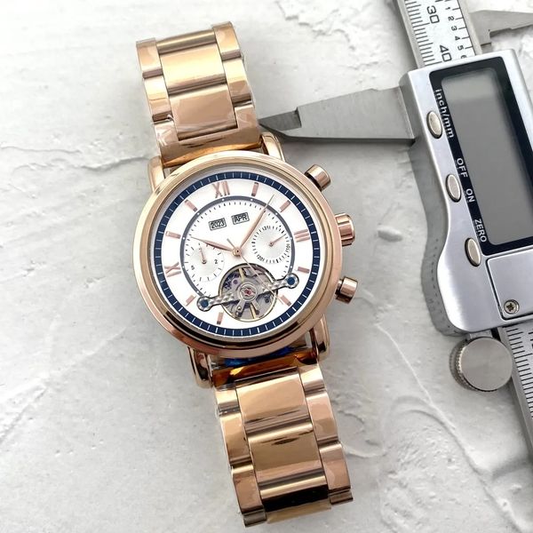 wristwatches men's multifunctional digital automatic mechanical watch waterproof watches es, Slivery;golden
wristwatches men's multifunctional digital automatic mechanical watch waterproof watches es, Slivery;golden