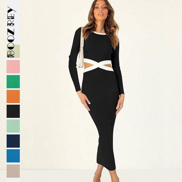 dresses boozrey autumn oneck hollow out pacthwork mini dress fashion elegant long sleeve bodycon dresses for women party outfit, Black;gray
dresses boozrey autumn oneck hollow out pacthwork mini dress fashion elegant long sleeve bodycon dresses for women party outfit, Black;gray