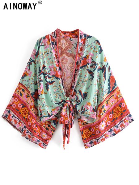 women's swimwear boho vintage floral print beach summer short kimono women fashion ladies casual v neck batwing sleeves bohemian coveru, White;black
women's swimwear boho vintage floral print beach summer short kimono women fashion ladies casual v neck batwing sleeves bohemian coveru, White;black
