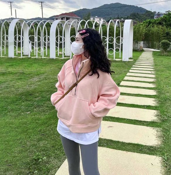 lulu jackets yoga coat lululemens women sports gym outdoor stand collar jacket scuba oversized funnel neck half zip hoodies woman lady gilrs, Gray
lulu jackets yoga coat lululemens women sports gym outdoor stand collar jacket scuba oversized funnel neck half zip hoodies woman lady gilrs, Gray