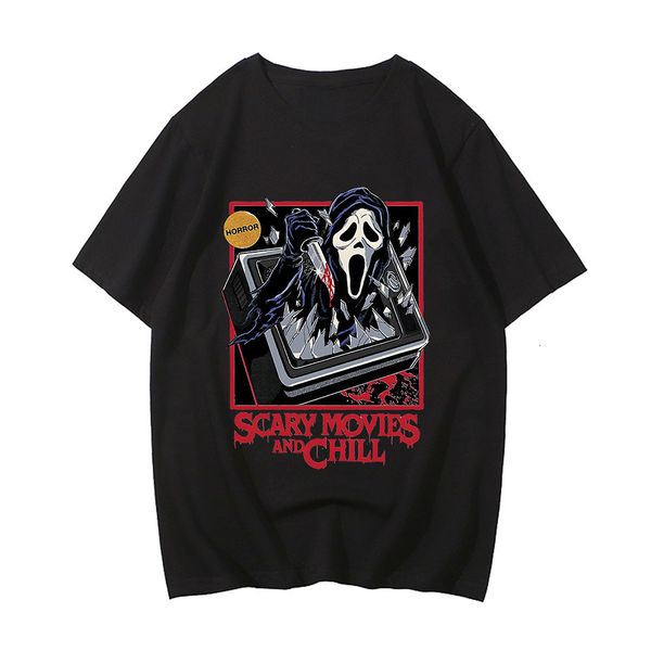 men s t shirts kaus scream vi ghostface kaus pria horor film menakutkan dan chill 100 katun musim semi panas cetak lengan pendek 230517, White;black
men s t shirts kaus scream vi ghostface kaus pria horor film menakutkan dan chill 100 katun musim semi panas cetak lengan pendek 230517, White;black