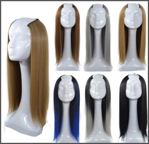 long straight u shaped half for women party heat resistant synthetic u shape hair s for daily use 2202174824976, Black;brown
long straight u shaped half for women party heat resistant synthetic u shape hair s for daily use 2202174824976, Black;brown