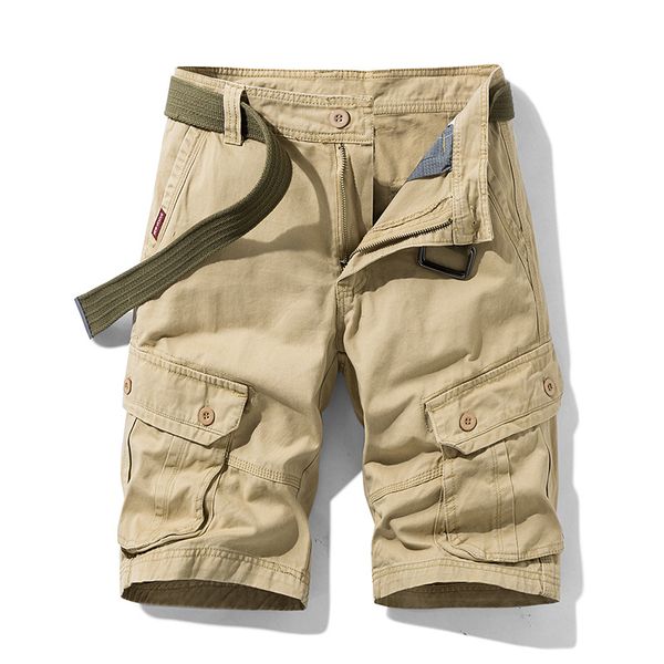 men's cargo short summer cotton army tactical new fashion khaki multi-pocket casual short pants loose military shorts men, White;black
men's cargo short summer cotton army tactical new fashion khaki multi-pocket casual short pants loose military shorts men, White;black