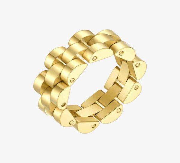 couple rings enfashion hiphop watch band for women gold color ring stainless steel gifts 2021 fashion jewelry anillos mujer r20403716017, Silver
couple rings enfashion hiphop watch band for women gold color ring stainless steel gifts 2021 fashion jewelry anillos mujer r20403716017, Silver