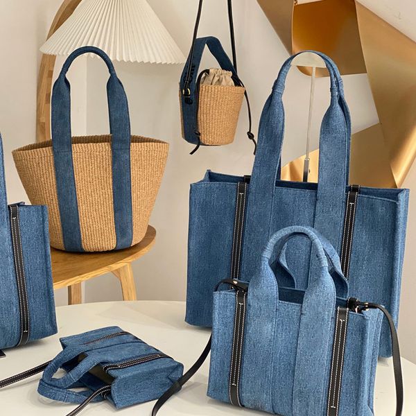 5a quality collection of luxury summer denim tote bags all size designer woman woody denim beach bag canvas leather stitching basket bag fas
5a quality collection of luxury summer denim tote bags all size designer woman woody denim beach bag canvas leather stitching basket bag fas