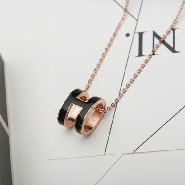 donia jewelry love home europe and america fashion titanium steel plating rose gold enamel necklace fashion accessories luxury bir3109, Silver
donia jewelry love home europe and america fashion titanium steel plating rose gold enamel necklace fashion accessories luxury bir3109, Silver
