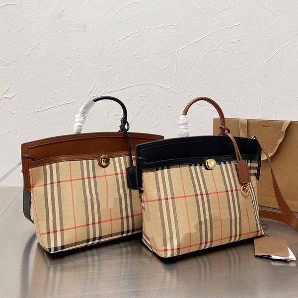 women handbag tote shopping bag hand crossbody bags plaid stripe canvas leather large capacity pocket handbags purse
women handbag tote shopping bag hand crossbody bags plaid stripe canvas leather large capacity pocket handbags purse