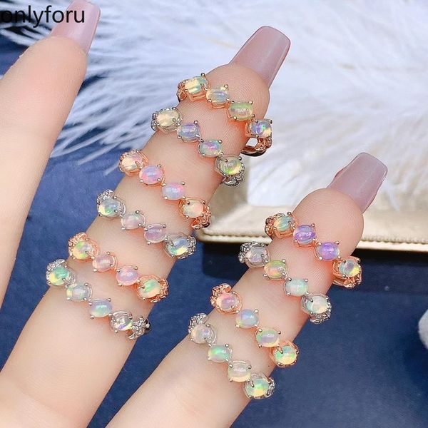 with side stones cincin opal alami baru 925 wanita perak warna warni mewah elegan c dan 230517, Silver
with side stones cincin opal alami baru 925 wanita perak warna warni mewah elegan c dan 230517, Silver