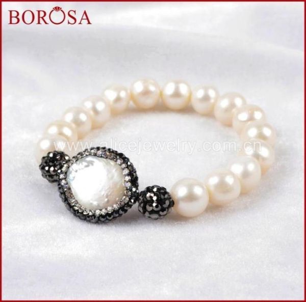 beaded strands borosa 5pcs handcrafted braceletsround natural pearl paved zircon with white beaded bracelets for women jab1523208366, Black
beaded strands borosa 5pcs handcrafted braceletsround natural pearl paved zircon with white beaded bracelets for women jab1523208366, Black