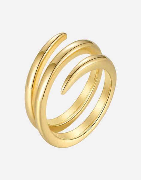 couple rings enfashion spiral line for women gold color simple ring fashion jewelry stainless steel 2022 party bague femme r2140875078026, Silver
couple rings enfashion spiral line for women gold color simple ring fashion jewelry stainless steel 2022 party bague femme r2140875078026, Silver