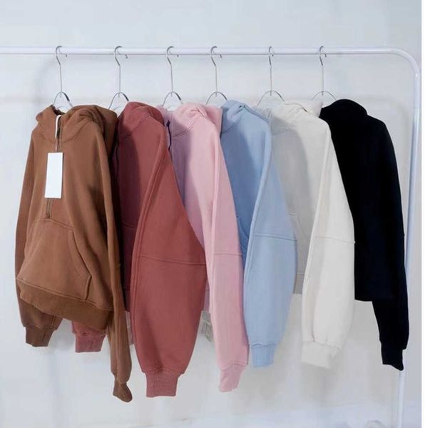 autumn and winter yoga hoodie scuba lulus womens plus velvet thickening jackets hoodys sports half zipper terry designer sweater breathable, Black
autumn and winter yoga hoodie scuba lulus womens plus velvet thickening jackets hoodys sports half zipper terry designer sweater breathable, Black