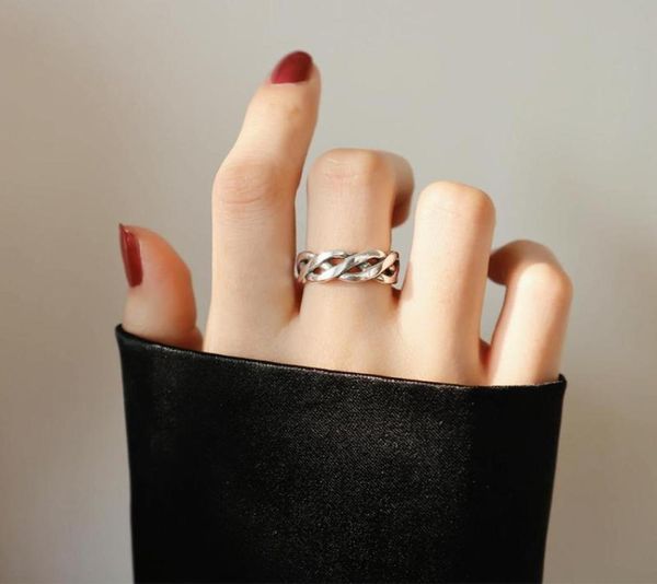 cluster rings rock 100 authentic s925 sterling silver double rows open hollow ed roped ring fine jewelry women039s night 6410517, Golden;silver
cluster rings rock 100 authentic s925 sterling silver double rows open hollow ed roped ring fine jewelry women039s night 6410517, Golden;silver