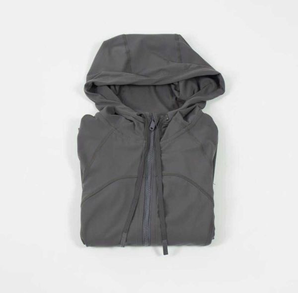 yoga jackets wear hoodys define womens designers sports jacket coat double-sided sanding fitness cing hoodies long sleeve clothes two styles, Black;brown