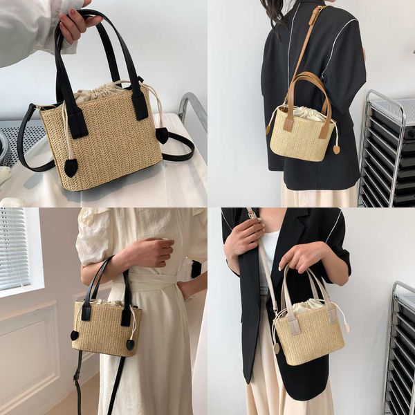 nxy small straw bucket bags for women summer crossbody lady travel purses and handbags female simple weave totes 230424
nxy small straw bucket bags for women summer crossbody lady travel purses and handbags female simple weave totes 230424