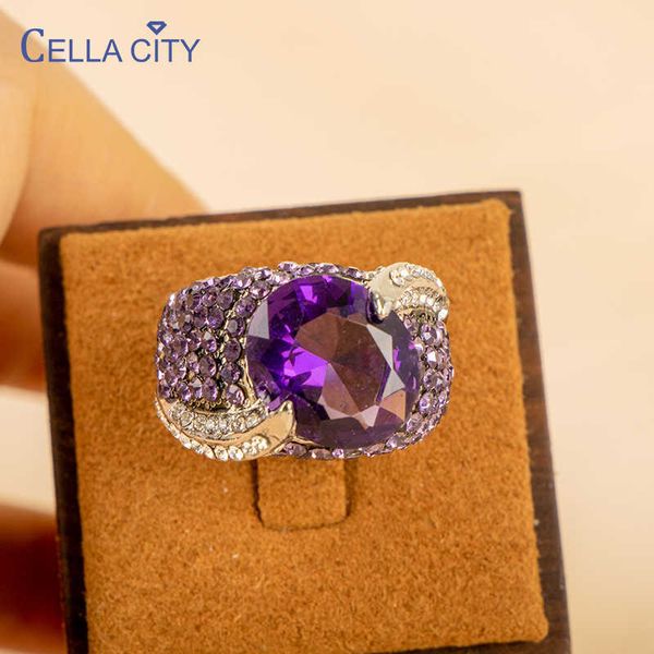 band rings cellity vintage amethyst women ring with oval gemstone purple color 5a zircon female silver fine jewerly gift size 6-10 j230517
band rings cellity vintage amethyst women ring with oval gemstone purple color 5a zircon female silver fine jewerly gift size 6-10 j230517