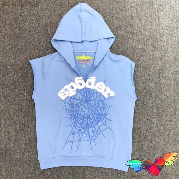 sky blue sleeveless sp5der hoodie men women foam print young thug spider hoodie hip hop 555555 pullovers 2023 web sweatshirts, Black
sky blue sleeveless sp5der hoodie men women foam print young thug spider hoodie hip hop 555555 pullovers 2023 web sweatshirts, Black
