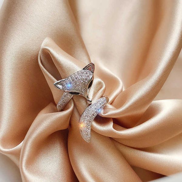 band rings female cute animal small fox ring real 925 sterling silver adjustable ring promise opening engagement rings for women wedding j23
band rings female cute animal small fox ring real 925 sterling silver adjustable ring promise opening engagement rings for women wedding j23