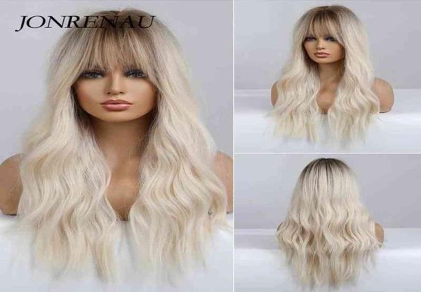 hair jonrenau synthetic wavy blonde platinum for women with bangs ombre dark long wave party daily heat resistant fibre 2203014836570, Black;brown
hair jonrenau synthetic wavy blonde platinum for women with bangs ombre dark long wave party daily heat resistant fibre 2203014836570, Black;brown