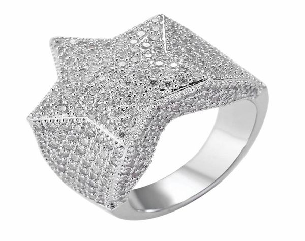 missivy 2021 men039s star ring 18 k copper charm gold color full zircon ring fashion hip hop rock jewelry drop4145707, Silver
missivy 2021 men039s star ring 18 k copper charm gold color full zircon ring fashion hip hop rock jewelry drop4145707, Silver