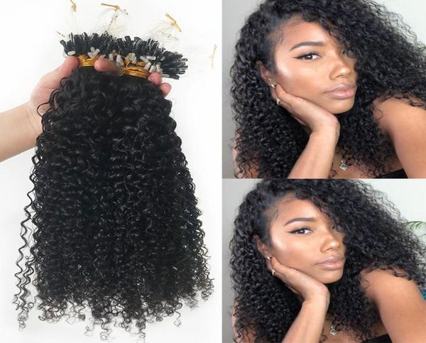 long kinky curly micro loop human hair extension small curl mongolian remy hairs micro beads 100strands 100g7723714, Black
long kinky curly micro loop human hair extension small curl mongolian remy hairs micro beads 100strands 100g7723714, Black