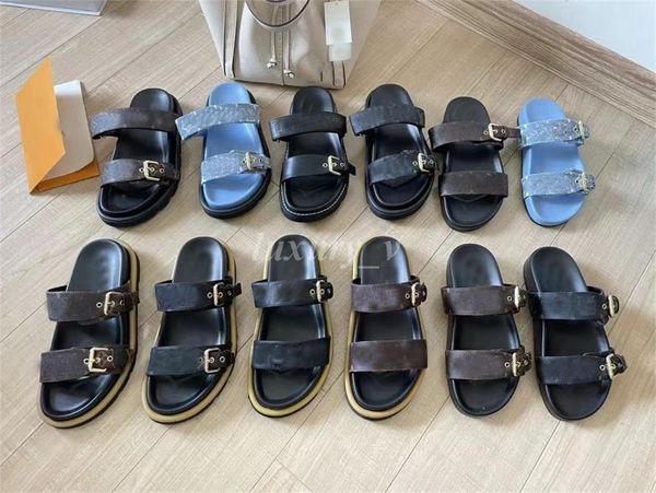 designer slippers bom dia flat mule cool effortlessly stylish slides 2 straps adjusted gold buckle women summer beach rubber sole sandals, Black
designer slippers bom dia flat mule cool effortlessly stylish slides 2 straps adjusted gold buckle women summer beach rubber sole sandals, Black