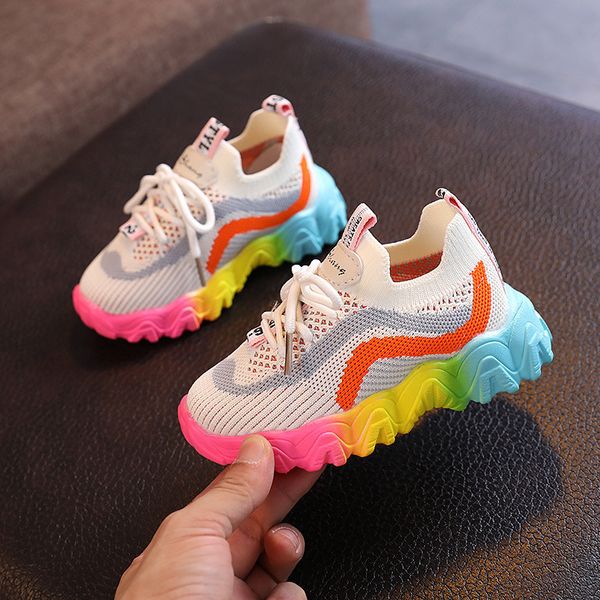 sneakers sepatu anak anak warna pelangi fashion kasual bersirkulasi anak perempuan bayi laki laki olahraga lari sol lunak antiselip 230516, Black;red
sneakers sepatu anak anak warna pelangi fashion kasual bersirkulasi anak perempuan bayi laki laki olahraga lari sol lunak antiselip 230516, Black;red