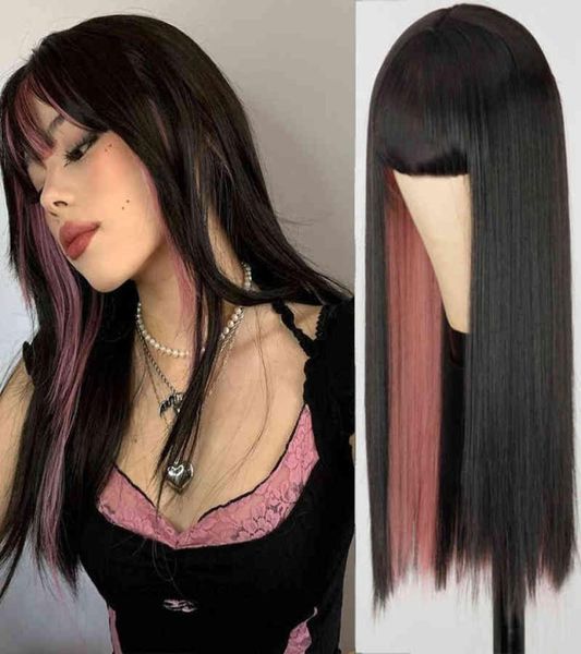 hair synthetic pink and black two layers of long straight coplay tone ombre color women lolita 2203017177858, Black;brown
hair synthetic pink and black two layers of long straight coplay tone ombre color women lolita 2203017177858, Black;brown