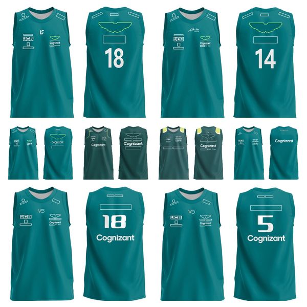 f1 team racing suit 2023 summer new vest formula one racing suit for men and women sports quick-drying vest top 
f1 team racing suit 2023 summer new vest formula one racing suit for men and women sports quick-drying vest top